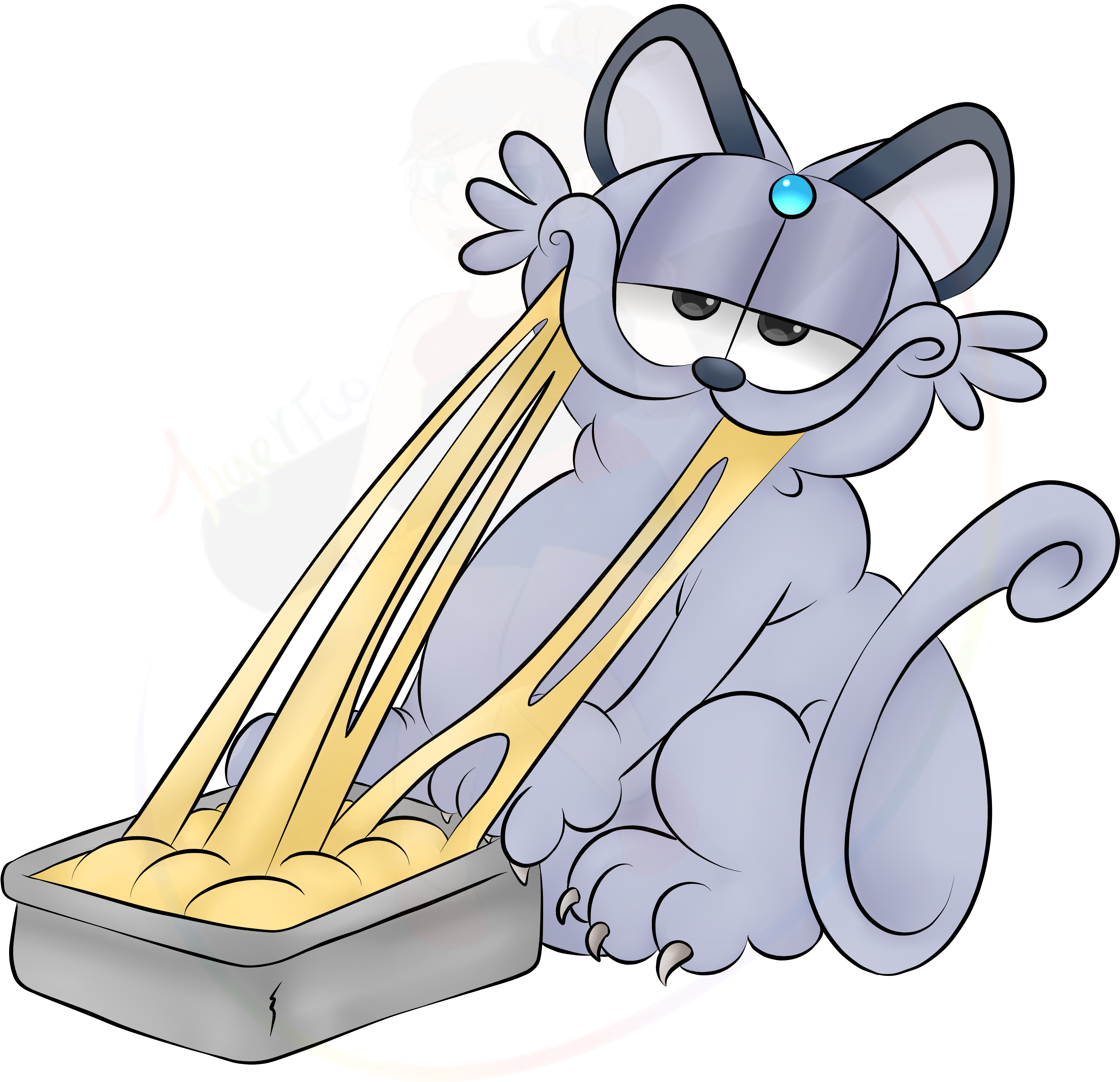 Oc Arti've Had This Image In My Head Since Alolan Persian - Pokemon Alolan Persian Move (5000x5000), Png Download