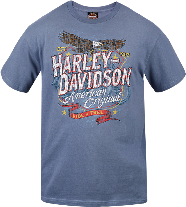 Harley-davidson Sign Banner Dealer Tee - Active Shirt (720x720), Png Download