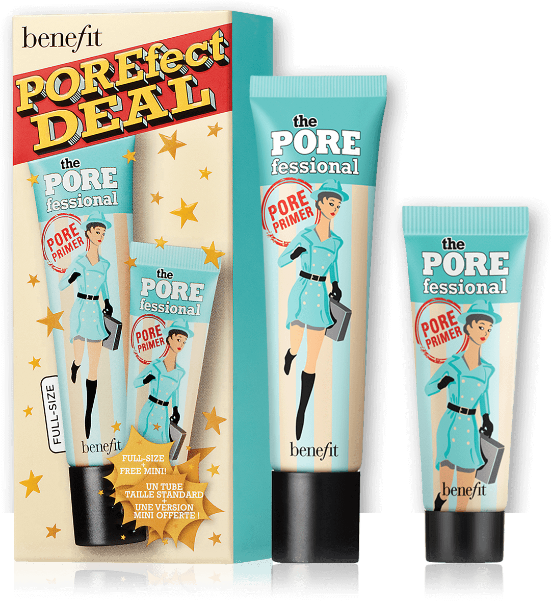 Porefect Deal Incluye Una Mini Gratuita De La Prebase - Benefit Porefect Deal Primer Set (1220x1380), Png Download