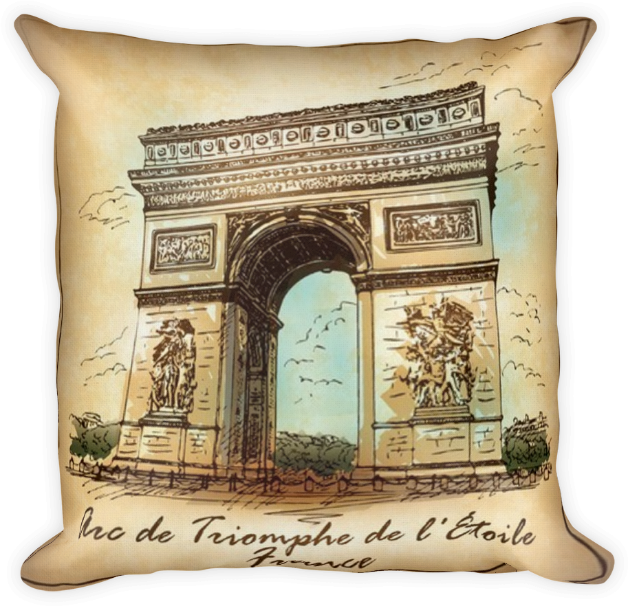 Arc De Triomphe (1000x1000), Png Download