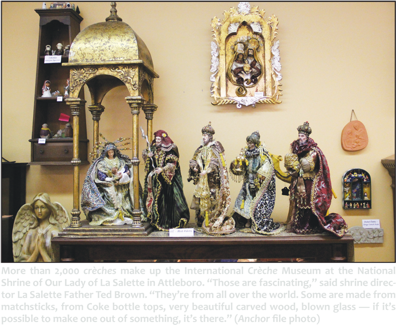 Lasalette Creche - La Salette Shrine (800x660), Png Download