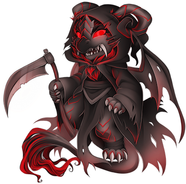 167 3 Reaper - Furvilla Reaper Dragon (378x400), Png Download
