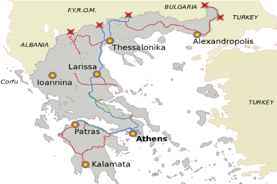 Longest Balkan Railway Tunnel Opens In Central Greece - Balkan Railway And Roads (550x360), Png Download