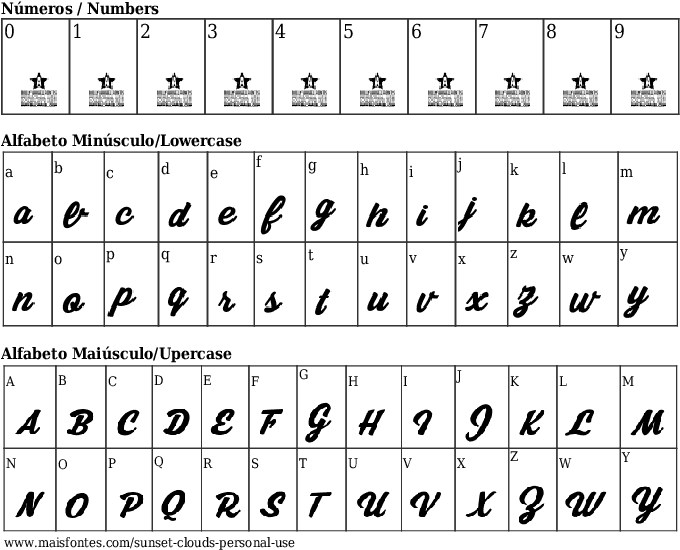 Font Details Sunset Clouds Personal Use - Italic Comic Sans (689x640), Png Download