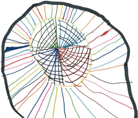 Abstract - Target*burst - Circle (480x480), Png Download