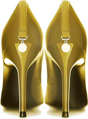 Gold Heels Copyresized5 - Sonia Sharma Events (379x441), Png Download