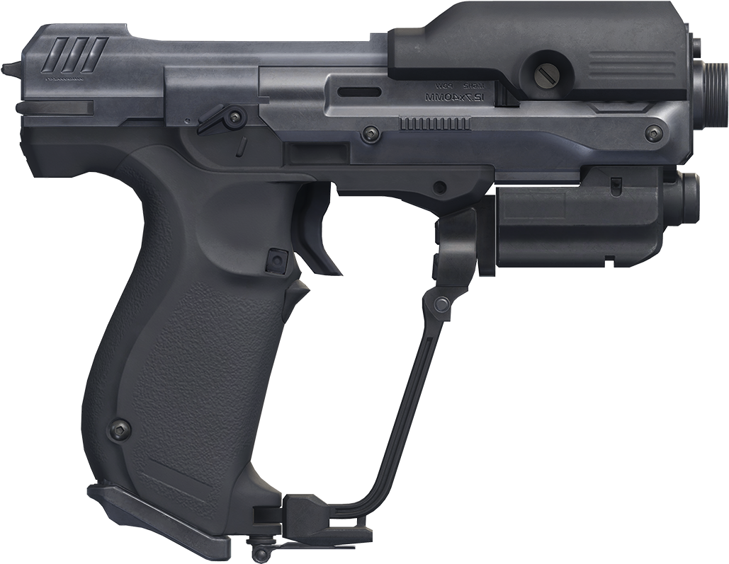 M6h2 Magnum - Halo Magnum (1029x797), Png Download