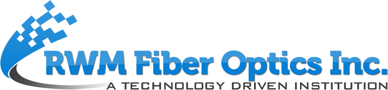 Back - Rwm Fiber Optics Logo (785x183), Png Download