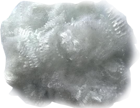 Polyester Staple Fibre Is A Kind Of Polyester Fibre - Polyester Staple Fibre (519x410), Png Download