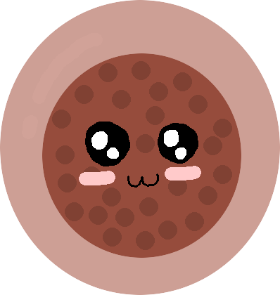 Cookie Nerdy Pencil And In Color - Deviantart (398x420), Png Download