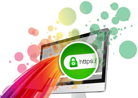 Green Bar Ssl For Hyip - Logo Design Web Site (480x380), Png Download