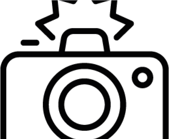 Flashing Camera Clip Art (640x480), Png Download