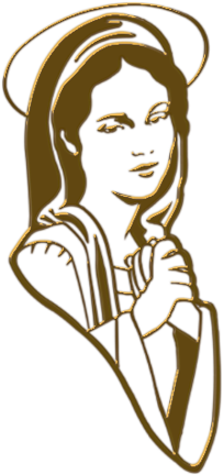 Virgin Mary - Prayer (455x500), Png Download