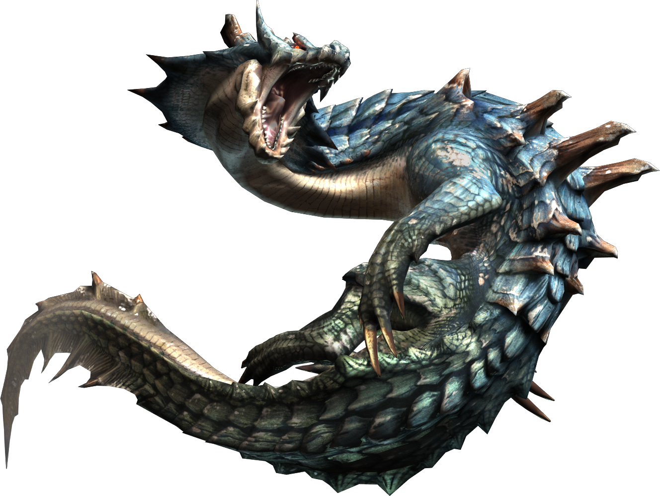 Monster Hunter Lagiacrus - Monster Hunter Lagiacrus Png (1328x998), Png Download