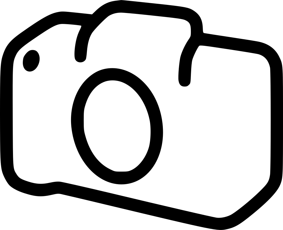 Slr Camera Silhouette Png Download - Camera (980x798), Png Download