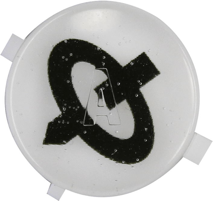 Gamecube Preloaded A Buttons - Crescent (720x720), Png Download