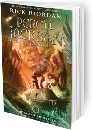 The Sea Of Monsters - Percy Jackson And The Sea Of Monsters Book New (299x416), Png Download