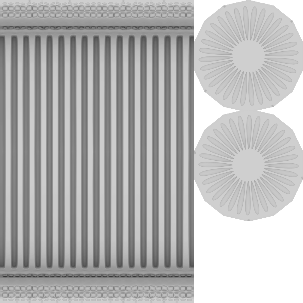 8-ambient Occlusion - Circle (1024x1024), Png Download