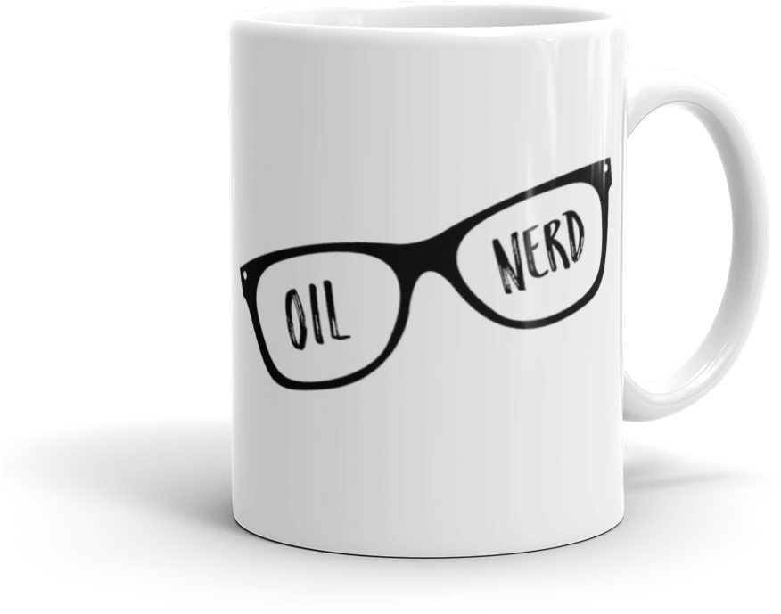 Oil Nerd Mug - Mug (1000x1000), Png Download