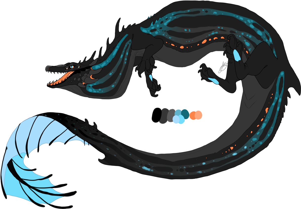 Sea Monster (1280x853), Png Download