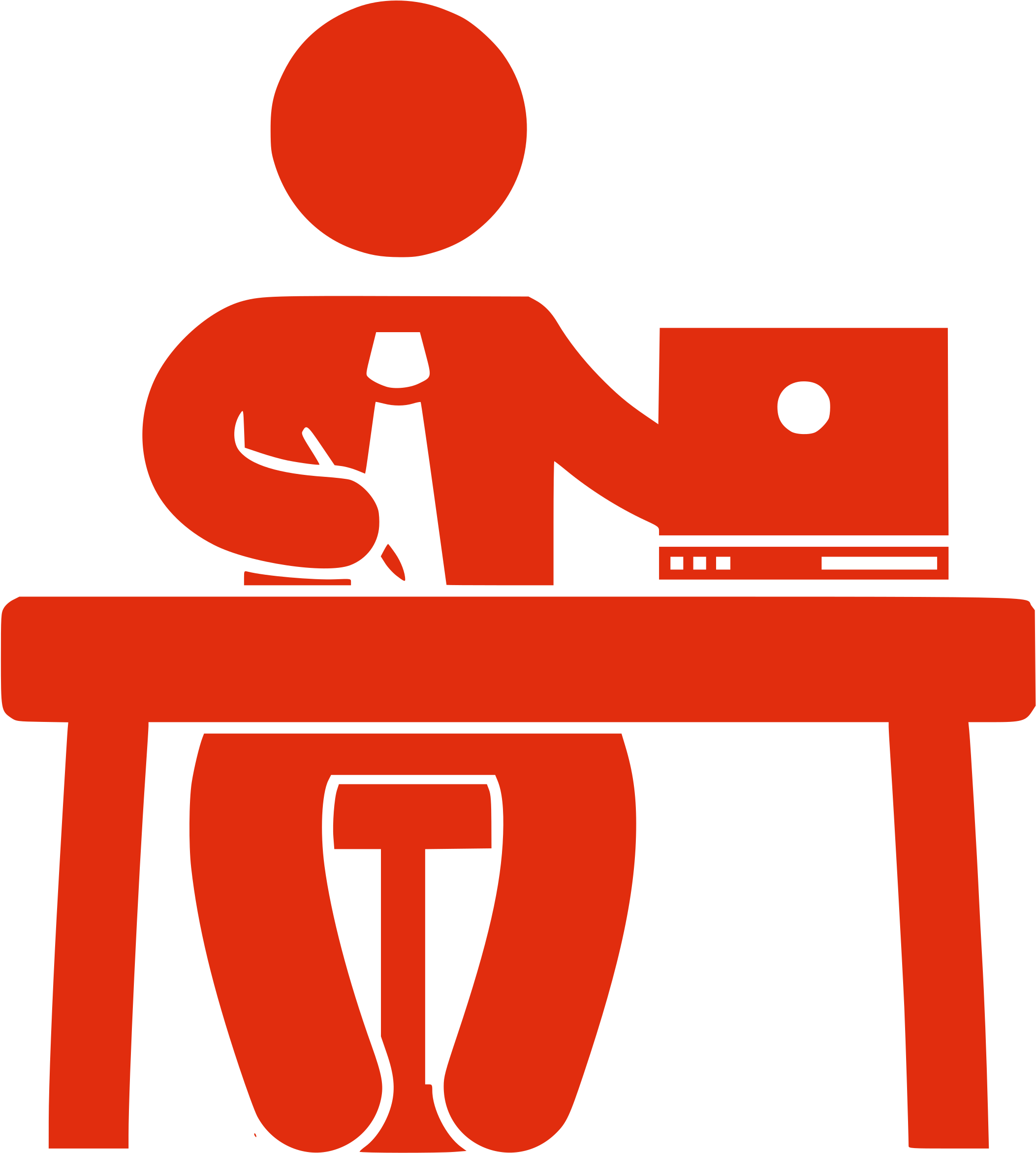 Ma With Laptop Vector (800x800), Png Download