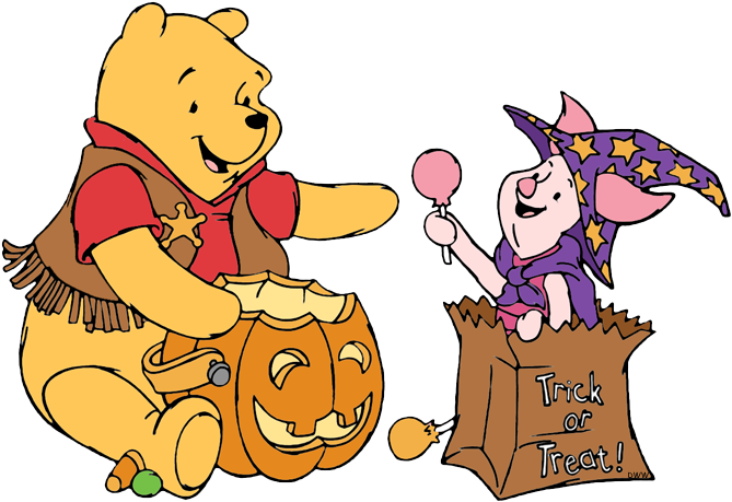 Disney Halloween Clip Art - Clip Art (677x466), Png Download
