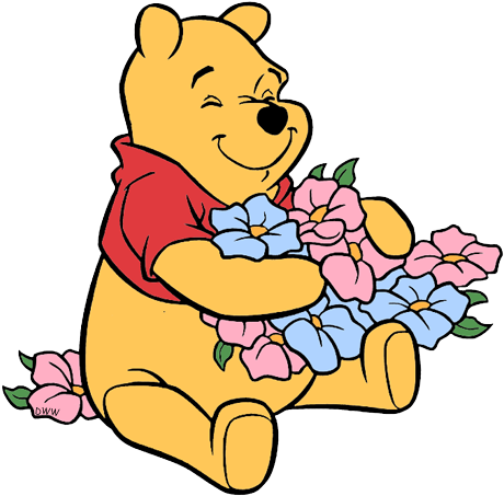 Characters At Getdrawings Com - Cute Winnie The Pooh Png (476x471), Png Download