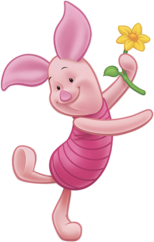 Piglet Winnie The Pooh Png (530x834), Png Download