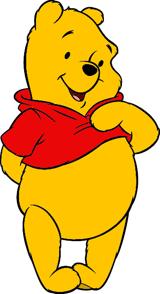 Winnie The Pooh - Winnie The Pooh Png (311x573), Png Download