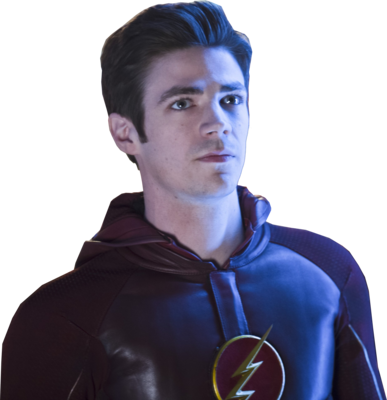 Barry Allen Psd - Grant Gustin Transparent Background (387x400), Png Download