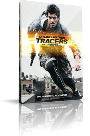 Taylor Lautner, Marie Avgeropoulos, Adam Rayner, Rafi - Tracers (300x451), Png Download