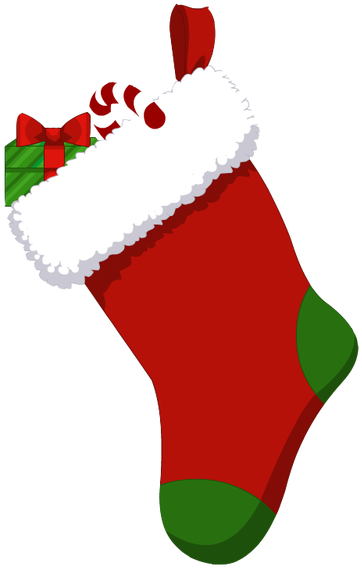 Holiday Stocking Christmas Socks Png - Simplynailartdesign Easy To Use, High Quality Nail (1000x800), Png Download