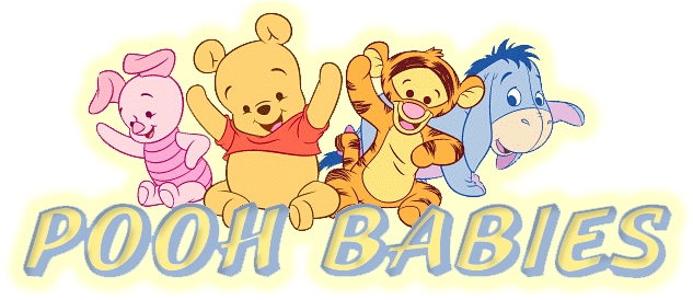 Baby Clipart Winnie The Pooh Character - Baby Rabbit Winnie The Pooh (649x277), Png Download