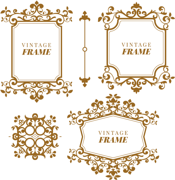 Floral Elements For Design Of Monograms Invitation, - Monogram Png (360x360), Png Download