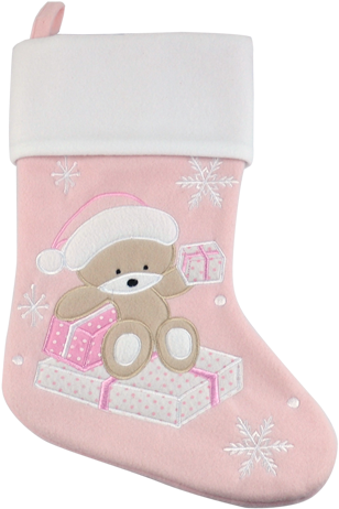 007 - Christmas Stocking (600x550), Png Download