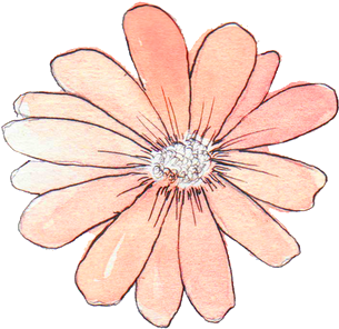 Image Tumblr Png, Tumblr Drawings, Flower Art, Flower - Flower Sticker Transparent (500x500), Png Download