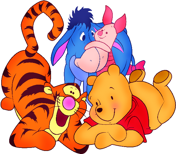 Winnie The Pooh And Friends Clipart - Png Clipart Winnie The Pooh And Friends (600x600), Png Download