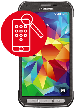 Galaxy S5 Active Power Button Repair - Samsung Galaxy S5 Active Grey (400x400), Png Download