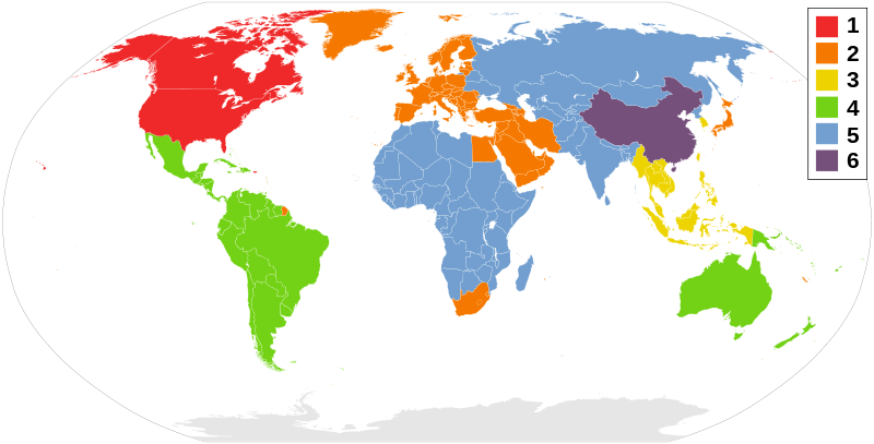 Dvd Regions - New Zealand And Norway (800x407), Png Download