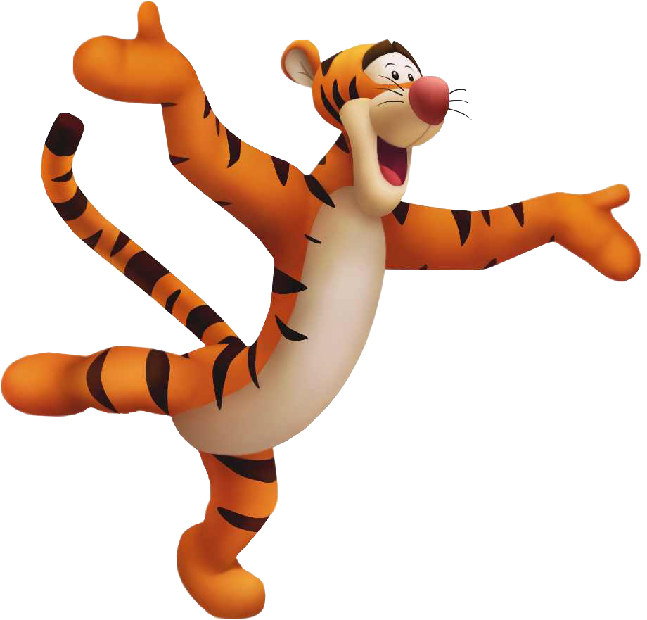 Winnie The Pooh Png Png Black And White Library - Tigger Winnie Pooh Hd (946x946), Png Download