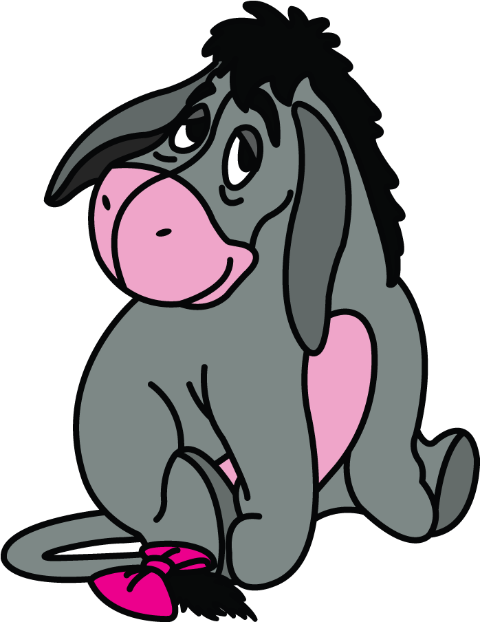 How To Draw Eeyore Winnie The Pooh And Friends Easy - Easy Drawings Of Winnie The Pooh (720x1280), Png Download