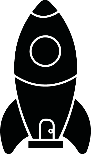 By Rawshorts - Rocket Ship Png (355x600), Png Download