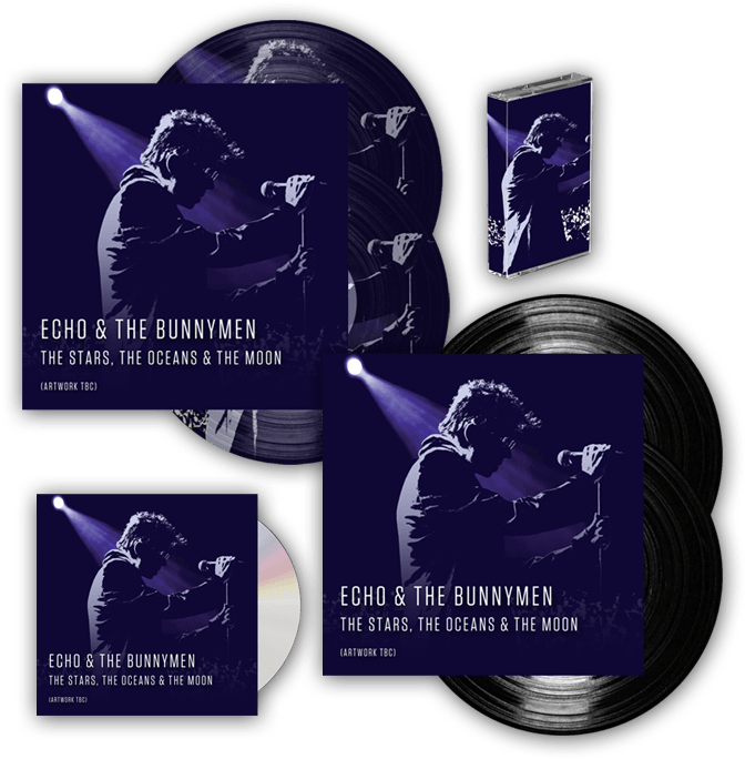 Liverpool's Post-punk Legends Echo And The Bunnymen - Echo & The Bunnymen The Stars The Oceans & (700x700), Png Download