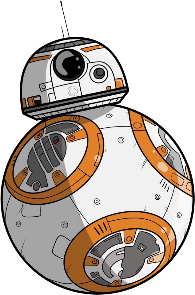 Bb8 By Davemilburn Bb8, Kids Cards, Star Wars, Starwars - Bb8 Clip Art (751x1064), Png Download