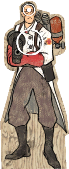 Meem - Tf2 Meem (300x568), Png Download