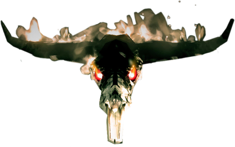 Dead Rising Burning Skull - Wiki (795x497), Png Download