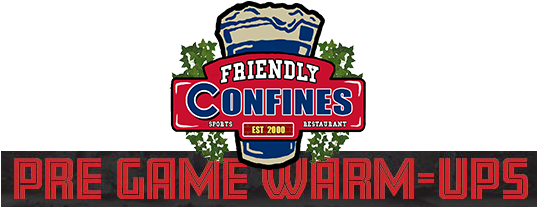Pre-game - Friendly Confines Metro West (536x241), Png Download