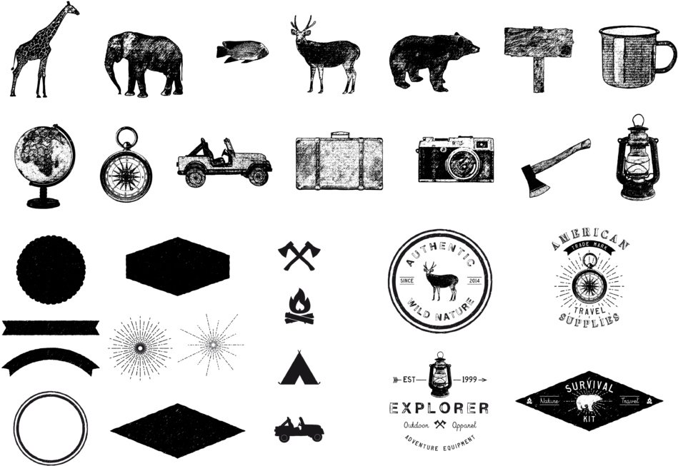 Free Adventure And Travel Graphics Collection - African Icon (1024x724), Png Download