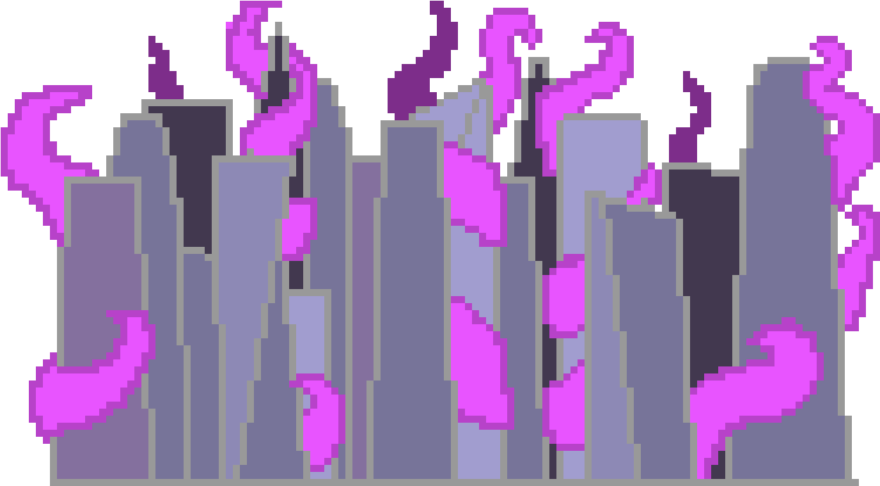 A City Destroyed - Illustration (1320x750), Png Download