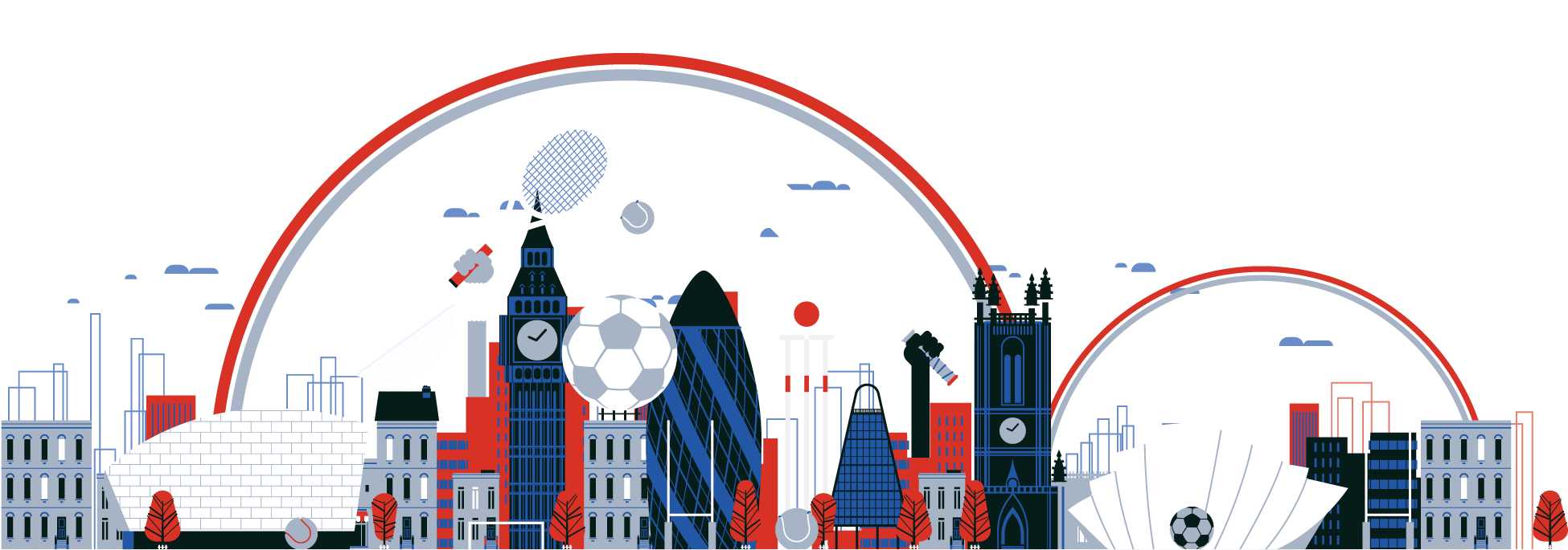 Sporting Cities - Circle (2000x800), Png Download